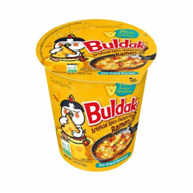 Капсульный острый куриный рамён с сыром Samyang 70 гр Капсульный острый куриный рамён с сыром Samyang 70 гр