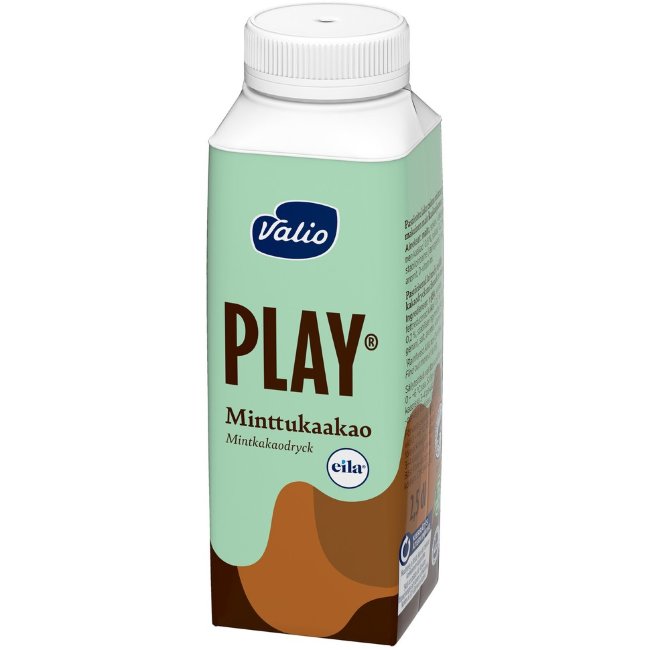 Напиток какао с мятой Valio Play® 2,5 дл без лактозы