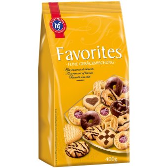Ассорти печенья Hans Freitag Favorites 400 гр