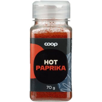 Молотый острый паприка Coop 70 гр