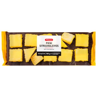 Лимонные пирожные без лактозы Pirkka (уп 10 шт) 180 гр