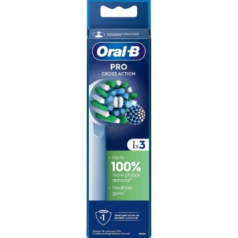 сменные насадки Oral-B PRO Cross Action 3 шт сменные насадки Oral-B PRO Cross Action 3 шт