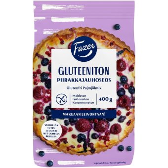 Смесь безглютеновой муки для пирогов Fazer 400 гр