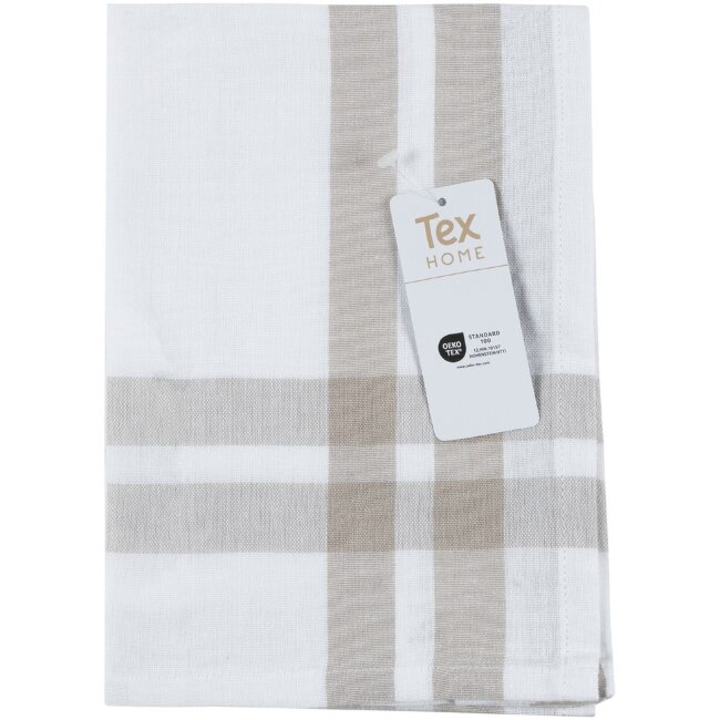 Кухонные полотенца Tex Home Iris 4 шт серо-белые