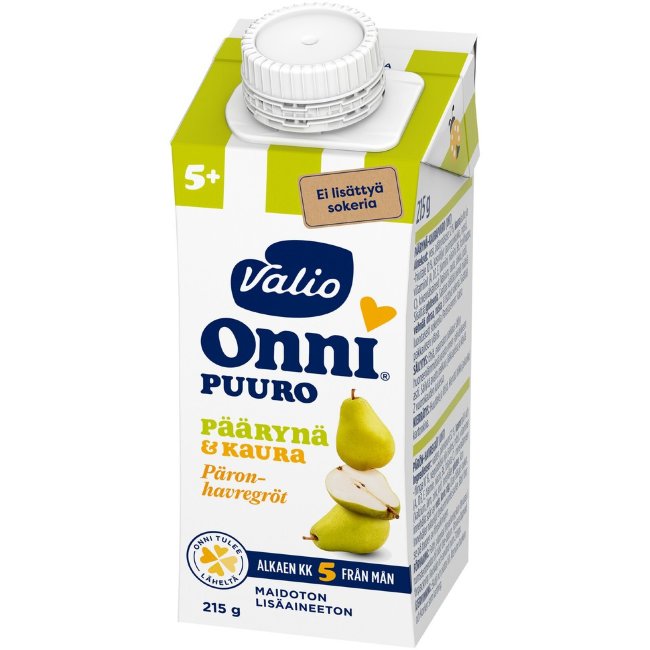 Овсяная каша с грушей Valio Onni® 215 гр UHT (с 5 мес)