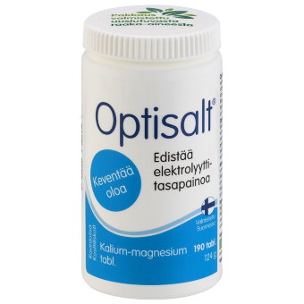 Витамины Optisalt с Калием и Магнием  190 таблеток Hankintatukku