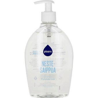 Жидкое мыло без запаха Pisara 500 мл Жидкое мыло без запаха Pisara 500 мл