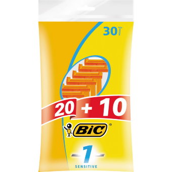 Бритвенные станки BIC Sensitive1, 30 шт
