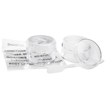 Флаконы дорожные косметические со шпателем Cailap 15 мл 2 шт