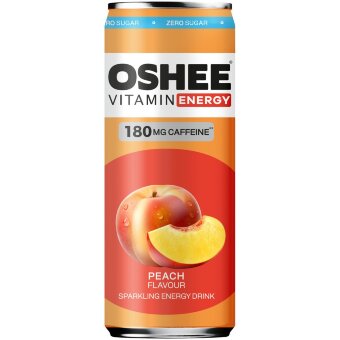 Энергетический напиток OSHEE Peach Zero 330 мл