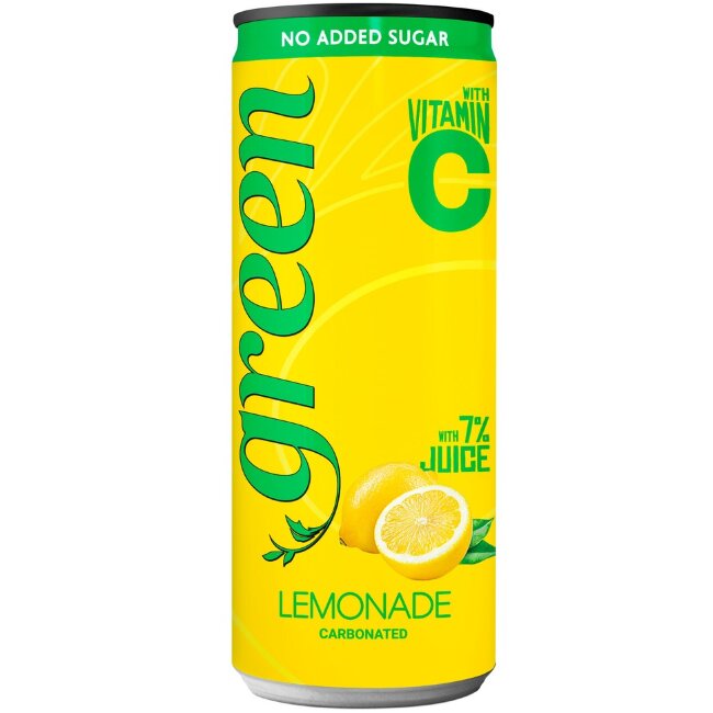 Освежающий напиток Green Beverages Green Lemonade 33 кл (банка)