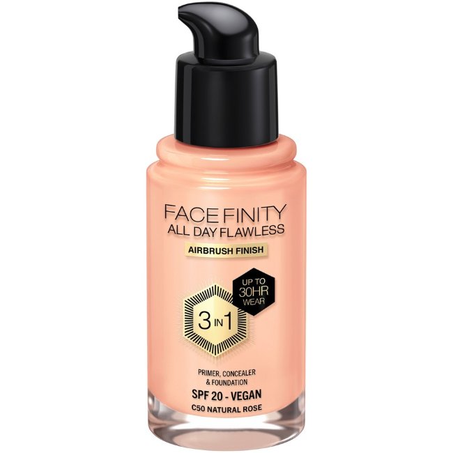 Тональный крем Max Factor Facefinity All Day Flawless 30 мл, 50 Natural Rose