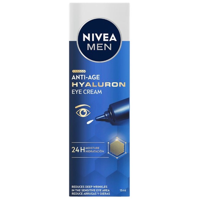 Крем для кожи вокруг глаз NIVEA MEN Anti-Age Hyaluron 15 мл