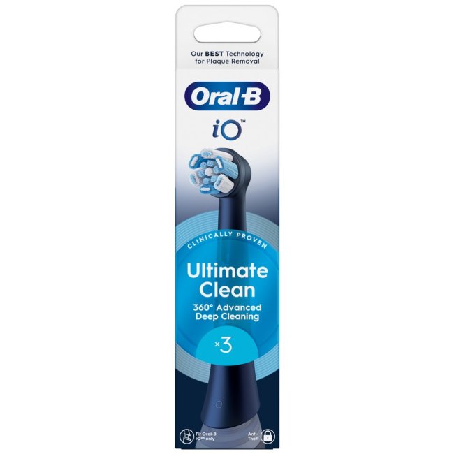 Сменные насадки Oral-B iO Ultimate Clean Black 3 шт