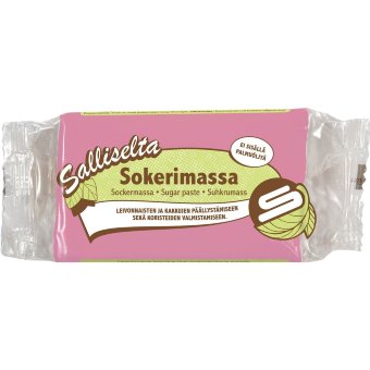 Кулинарная сахарная масса Salliselta ( розовая ) 250 гр Кулинарная сахарная масса Salliselta ( розовая ) 250 гр
