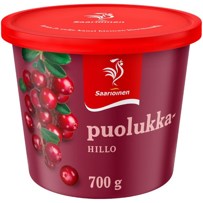 Клюквенный джем Saarioinen 700 гр Клюквенный джем Saarioinen 700 гр
