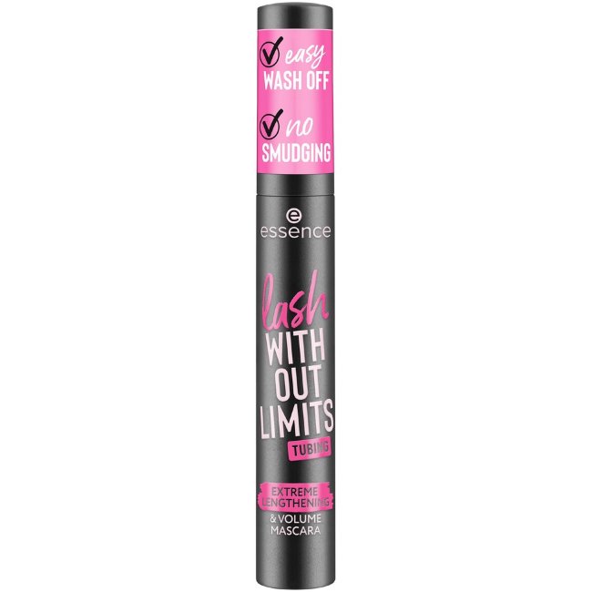 Тушь для ресниц essence lash WITHOUT LIMITS TUBING Extreme Lengthening & Volume 04 Black Tubing 13 мл
