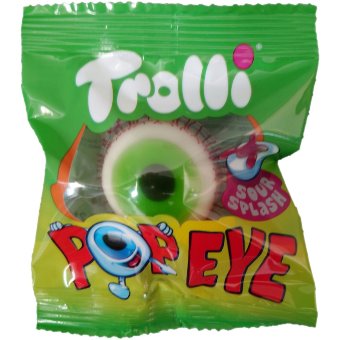 Мармелад жевательный ГЛАЗА с начинкой Trolli 18,8 гр