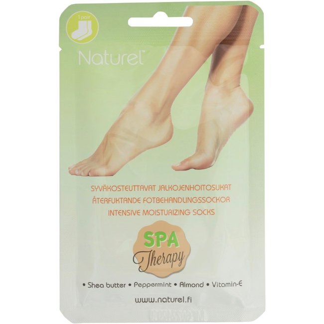 Глубокоувлажняющие носки для ухода за ногами Naturel 1 пара