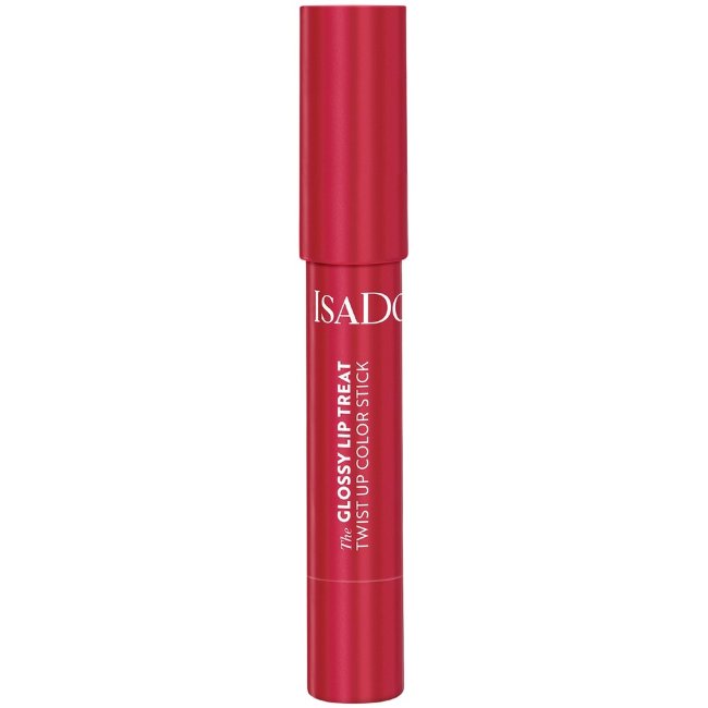 Карандаш для губ Isadora The Glossy Lip Treat Twist Up Color Stick 12 Rhubarb Red 3,3 гр