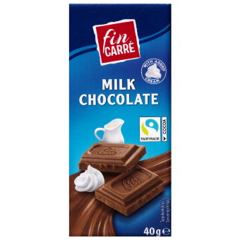 Шоколад Fin Carre ( молочный ) 40 гр