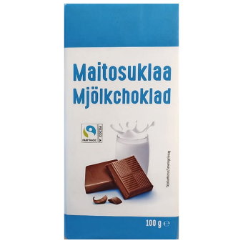 Шоколад Maitosuklaa ( молочный ) 100 гр