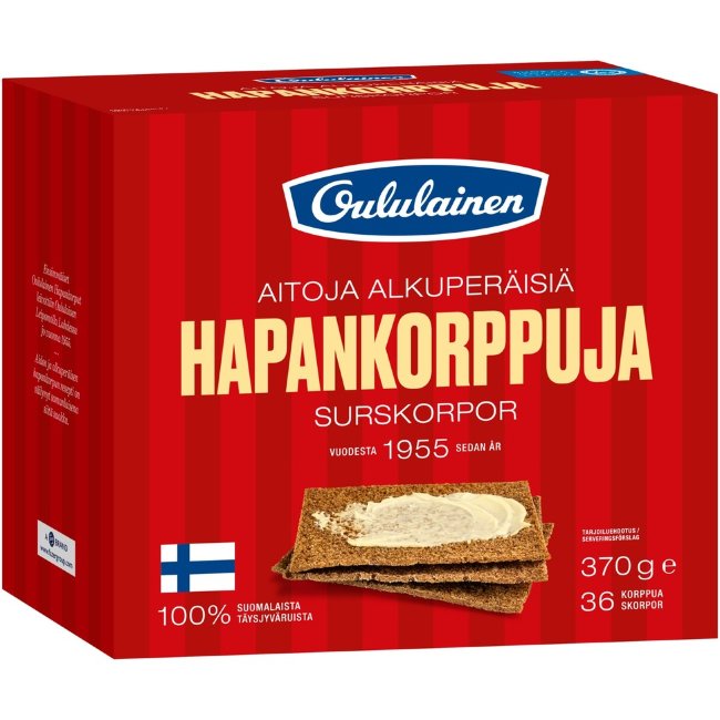Хлебцы Oululainen 370 гр