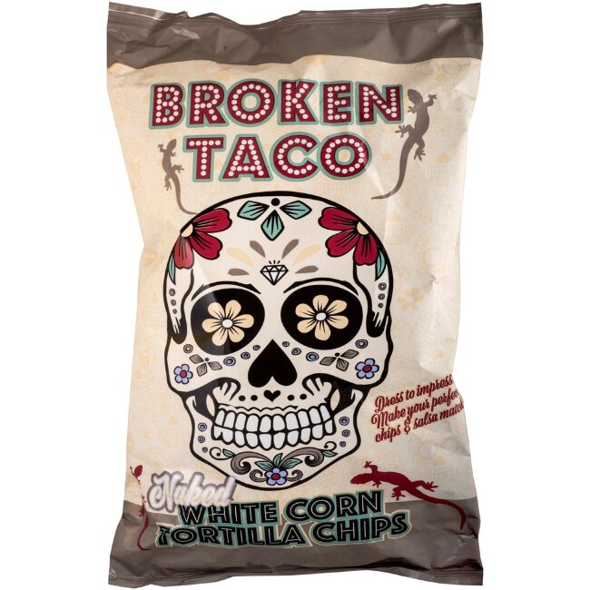 Кукурузные чипсы Broken Taco из белой кукурузы Кукурузные чипсы Broken Taco из белой кукурузы