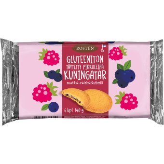 Безглютеновое печенье с начинкой Rosten Kuningatar 140 гр