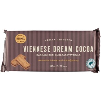 Шоколадное печенье Herkku Viennese dream 150 гр