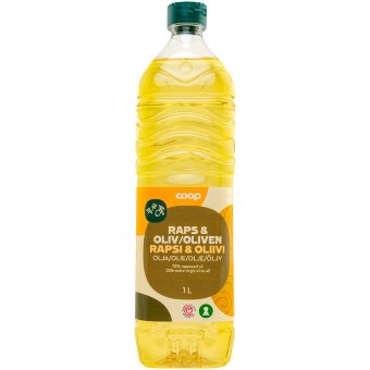 Смесь рапсового и оливкового масел Coop 1 л