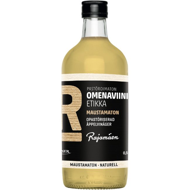 Пастеризованный яблочный уксус Rajamäen 0,5 л