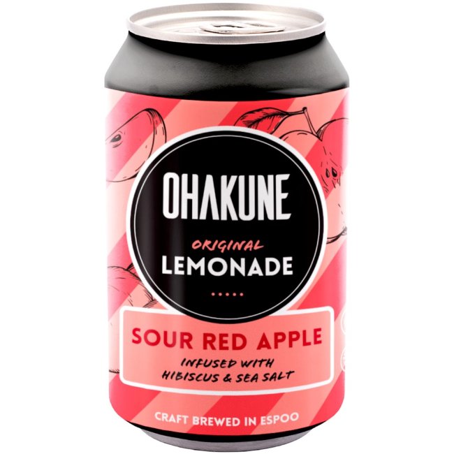 Напиток Ohakune Original Lemonade Sour Red Apple 330 мл