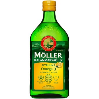 Рыбий жир Омега-3 с лимоном Moller  Omega-3 500 мл (зеленый) Moller Рыбий жир Омега-3 с лимоном Moller  Omega-3 500 мл (зеленый) Moller