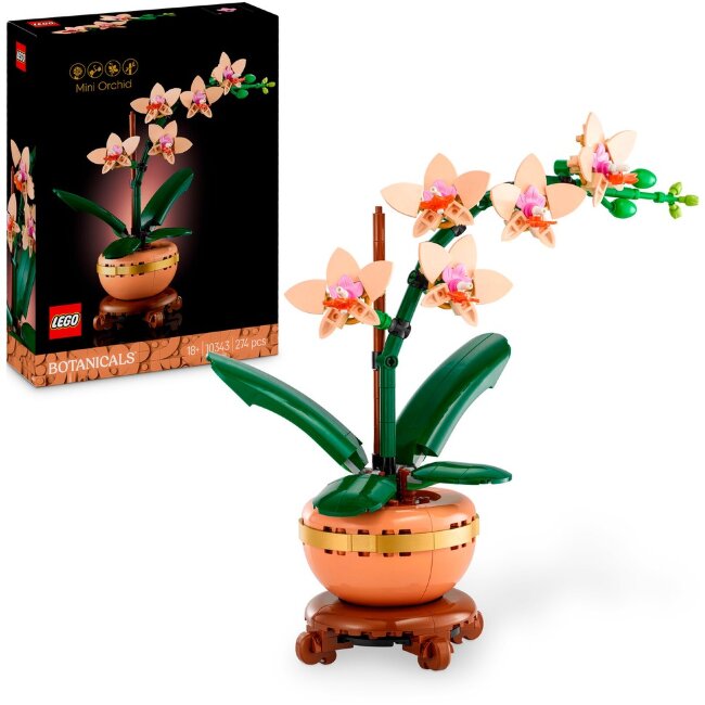 Мини орхидея LEGO® Botanicals 10343