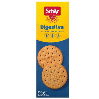 Печенье Schar "Digestive" без глютена 150 гр Печенье Schar "Digestive" без глютена 150 гр