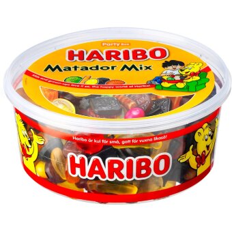 Микс жевательных конфет HARIBO Matador (коробка) 1000 гр