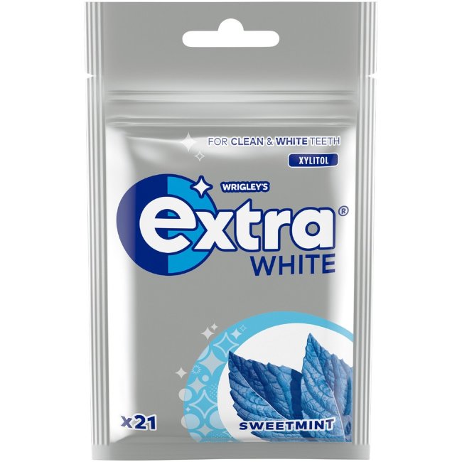 Жевательная резинка Extra White Sweet Mint 29 гр