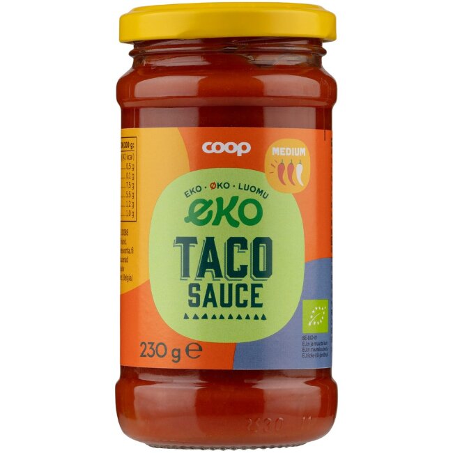 Соус для тако Coop medium органический 230 гр