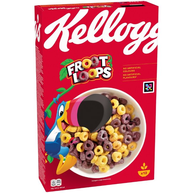 Завтрак Kellogg's Froot Loops 375 гр