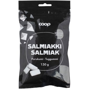 Жевательная резинка со вкусом лакрицы и салмиака Coop Salmiakki Mix 130 гр Жевательная резинка со вкусом лакрицы и салмиака Coop Salmiakki Mix 130 гр