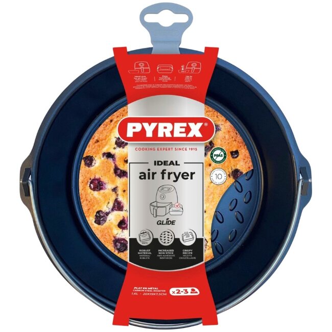 Форма для запекания Pyrex 1,6 л Air Fryer 20x19 см Форма для запекания Pyrex 1,6 л Air Fryer 20x19 см
