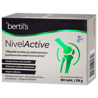 Витамины для суставов Nivel Active 60 таблеток Bertils