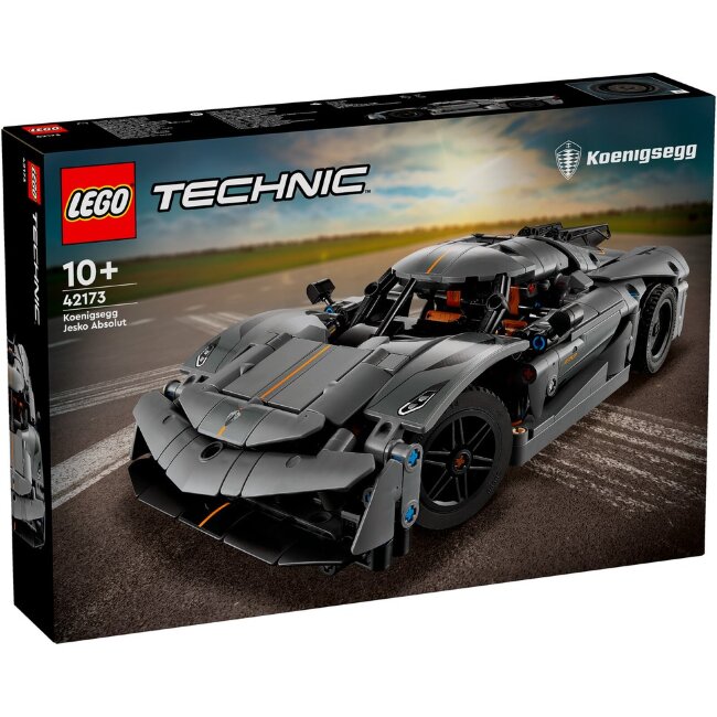 Конструктор LEGO® Technic 42173 - серый гиперкар Koenigsegg Jesko Absolut Конструктор LEGO® Technic 42173 - серый гиперкар Koenigsegg Jesko Absolut