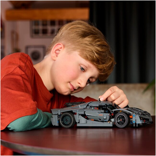 Конструктор LEGO® Technic 42173 - серый гиперкар Koenigsegg Jesko Absolut Конструктор LEGO® Technic 42173 - серый гиперкар Koenigsegg Jesko Absolut