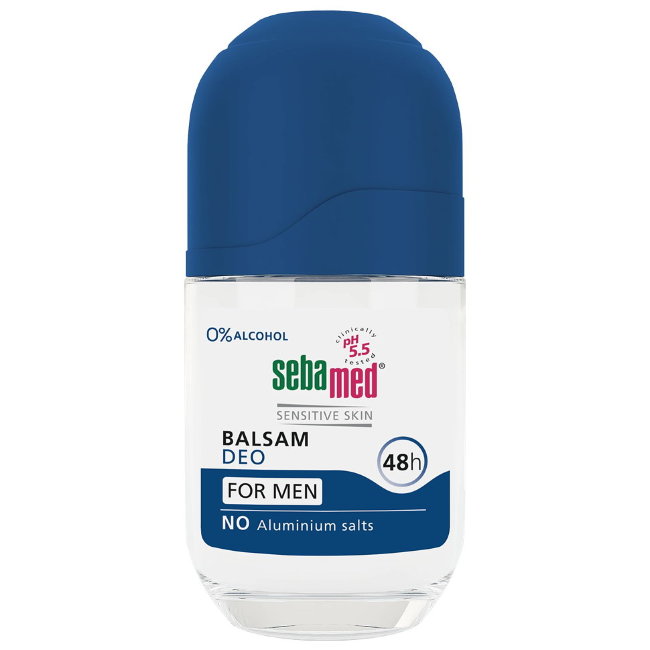 Дезодорант-бальзам роликовый SebaMed Sensitive для мужчин 50 мл