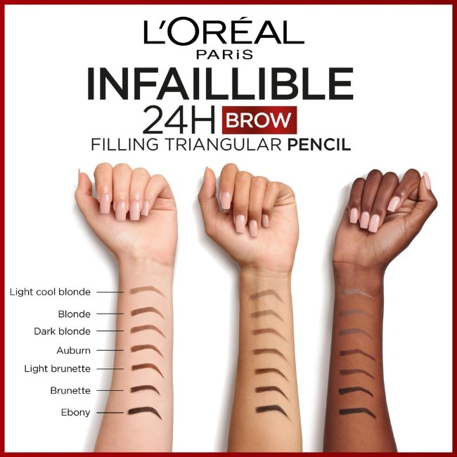 Карандаш для бровей L'Oréal Paris Infaillible Brows 24H Filling Triangular 1 мл brunette