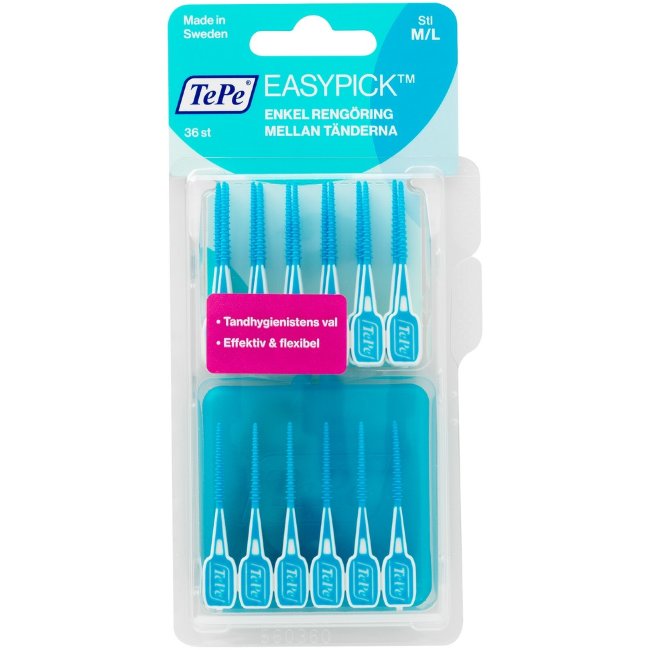 Зубочистки TePe EasyPick M/L 36 шт