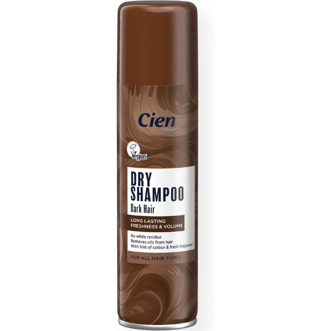 Сухой шампунь для темных волос Cien dark hair 200 мл