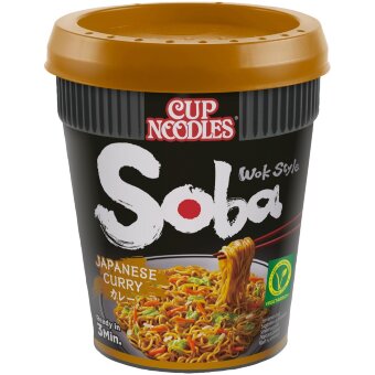Лапша соба Nissin 90 гр с японским карри